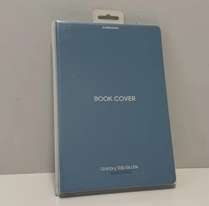 Genuine Official Samsung Book Cover for Galaxy Tab S6 Lite - Blue NEW - Picture 1 of 3