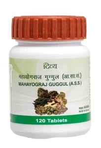 10  X Mahayogaraj Guggul 120 Tableta Pack Of 10 Fast Shipping  - Picture 1 of 2