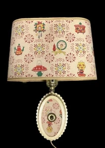 VINTAGE GEORGES BRIARD WHIMSICAL KITCHEN WALL SCOUNCE LAMP SEE DESC - Picture 1 of 9
