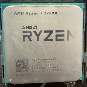 AMD Ryzen 7 2700 3.2GHz CPU Ryzen 7 2700X 3.7GHz 8 CoreSocket AM4 CPU Processors - Picture 1 of 5