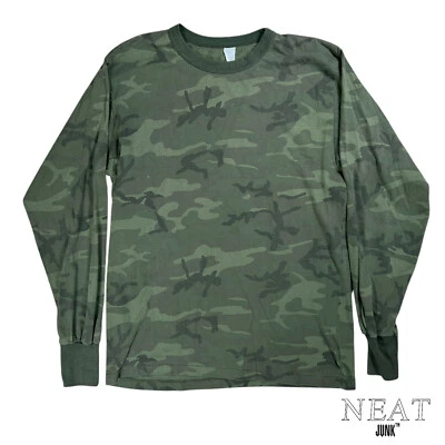 Camiseta manga larga camuflada años 80 Foto 1 de 2