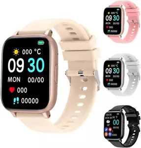 2025 Smart Watch For Men/Women Waterproof Smartwatch Bluetooth iPhone Samsung - Picture 1 of 35