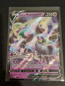 Pokémon Schwert & Schild schwarzer Stern Promo Holo Karte Galarian Rapidash V SWSH111 - Bild 1 von 1