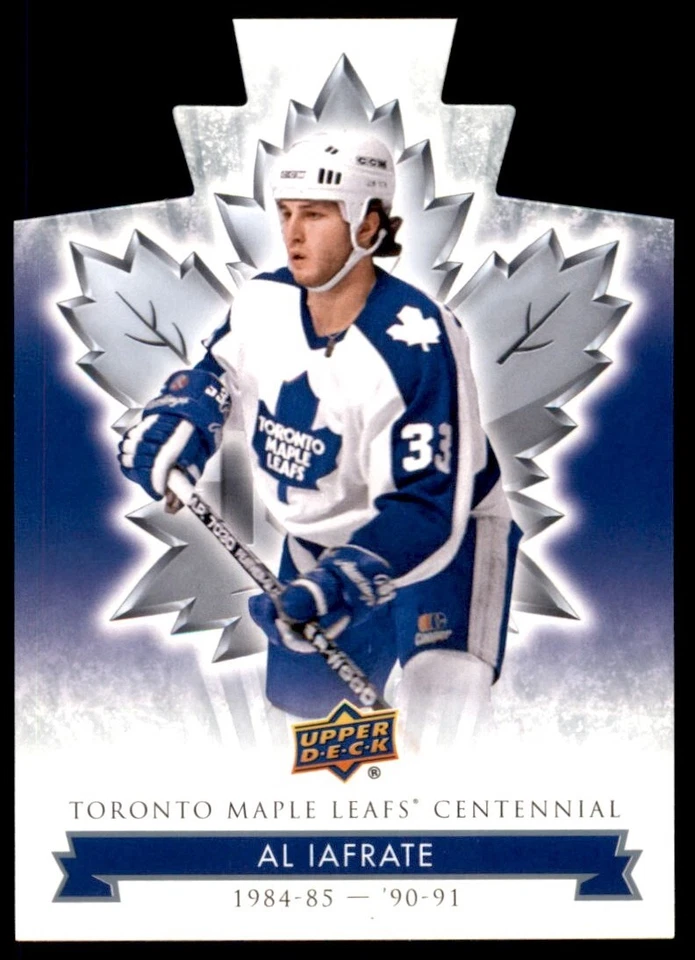 2017-18 Upper Deck Toronto Maple Leafs Centennial Al Iafrate #87 - Image 1 of 2