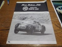 Mga Parts Catalog Moss Motors Ltd Ebay