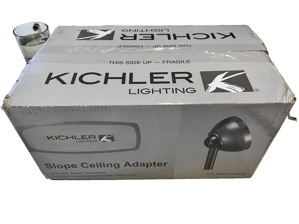 Kichler Slope Ceiling Adapter, Antique Pewter - 337005AP - Image 1 of 1