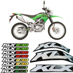 3D Glue Swingarm Stickers Decals For 2020-2022 KAWASAKI KLX 230 KLX230R KLX230S