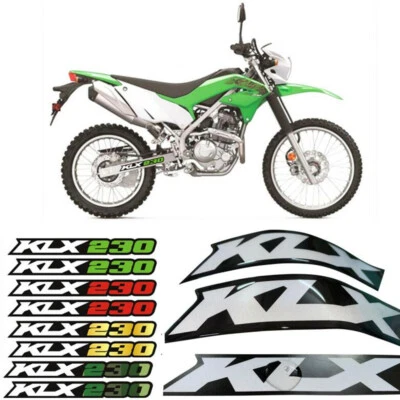 Calcomanías adhesivas 3D pegamento basculante para KAWASAKI KLX 230 KLX230R KLX230S 2020-2022 Foto 1 de 4