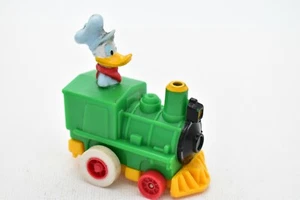 Juguete de tren pequeño vintage del pato Donald para retroceder - Imagen 1 de 5