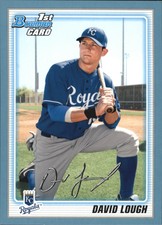 2010 Bowman Prospects Blue Royals Baseball Card #BP107 David Lough /520