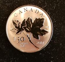 Canada 10 Dollars 2017 1/2 Ounce 99.99% Fine Silver Maples Leaves