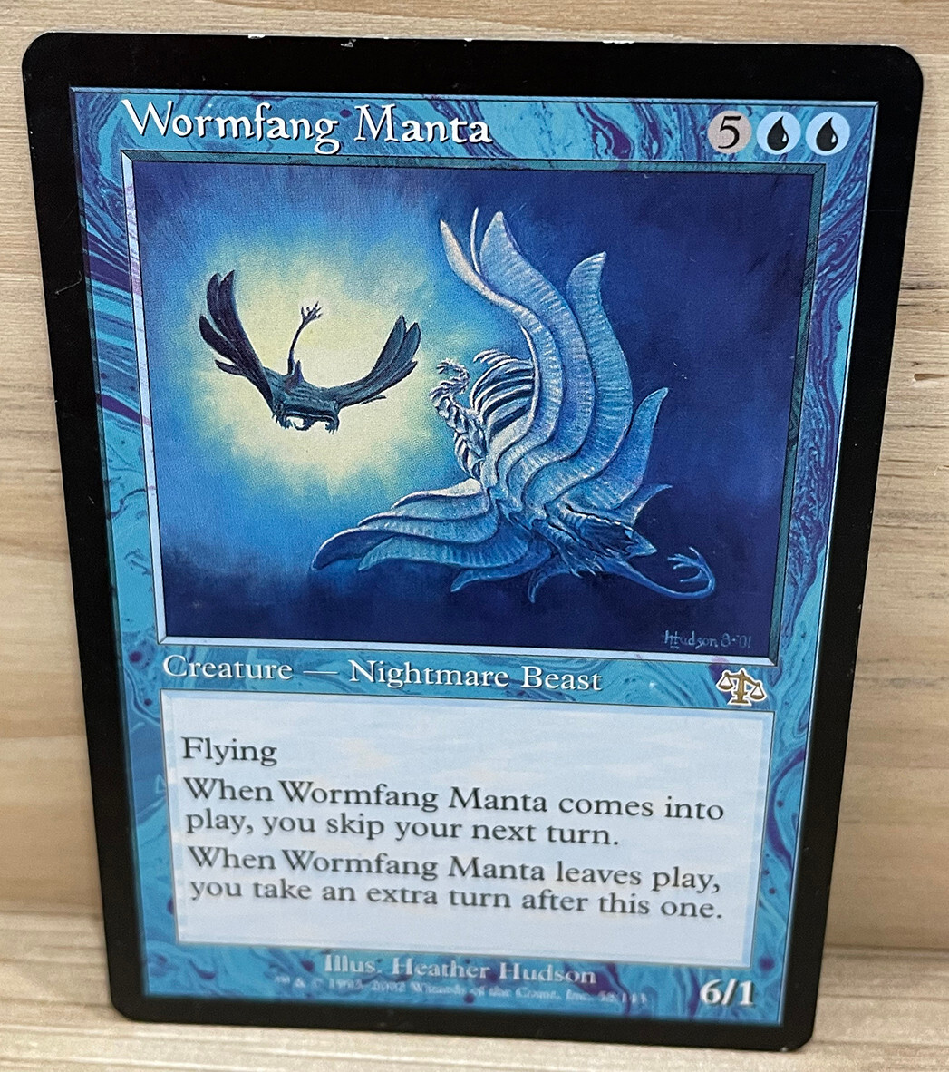 Wormfang Manta - Judgment - Magic the Gathering - MtG - Near Mint