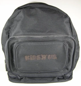 Kids R Us Collectible Employee Black Backpack Bag 15" T 13" W Toys R Us KRU TRU - Picture 1 of 4