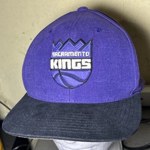 Mitchell & Ness Sacramento Kings Team 2 Tone 2.0 Adjustable Snapback Hat Cap - Picture 1 of 10