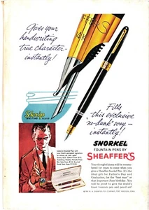 Druckanzeige Sheaffer Pen Company Fort Madison Iowa Preisliste Vintage um 1959 - Bild 1 von 1