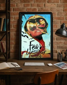 FEAR and LOATHING in LAS VEGAS - Johnny Depp Poster Plakat Bild - Picture 1 of 2