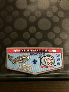 Lodge 168 Kuskitanne 2015 NOAC 100th Anniversary OA Flap - Bild 1 von 1
