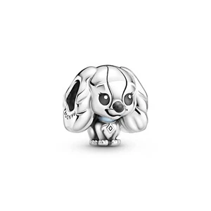 Authentic PANDORA Charm Sterling Silver ALE S925 LADY DOG TRAMP 799386C01 - Picture 1 of 2
