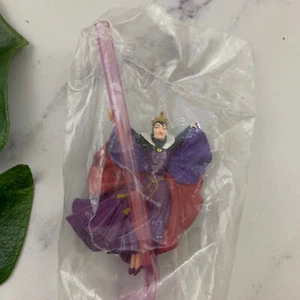 Disney Vintage 90s Snow White Evil Queen Sipper Crazy Straw New Purple Applause - Picture 1 of 4