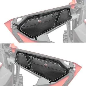 For Polaris RZR Pro XP / Pro R 2020-2024 UTV Side Door Storage Bags w/ Knee Pad - Picture 1 of 14