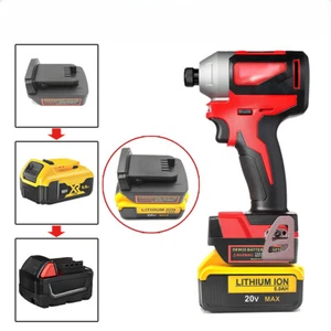 Adaptador de batería para Dewalt 20V serie DCB DCB de iones de litio convertido a para Milwaukee 18V - Imagen 1 de 10