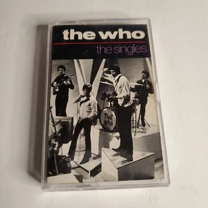 THE WHO THE SINGLES CASSETTE RARE UK VERSION PAPER LABEL POLYDOR WHOHC17 - Bild 1 von 4