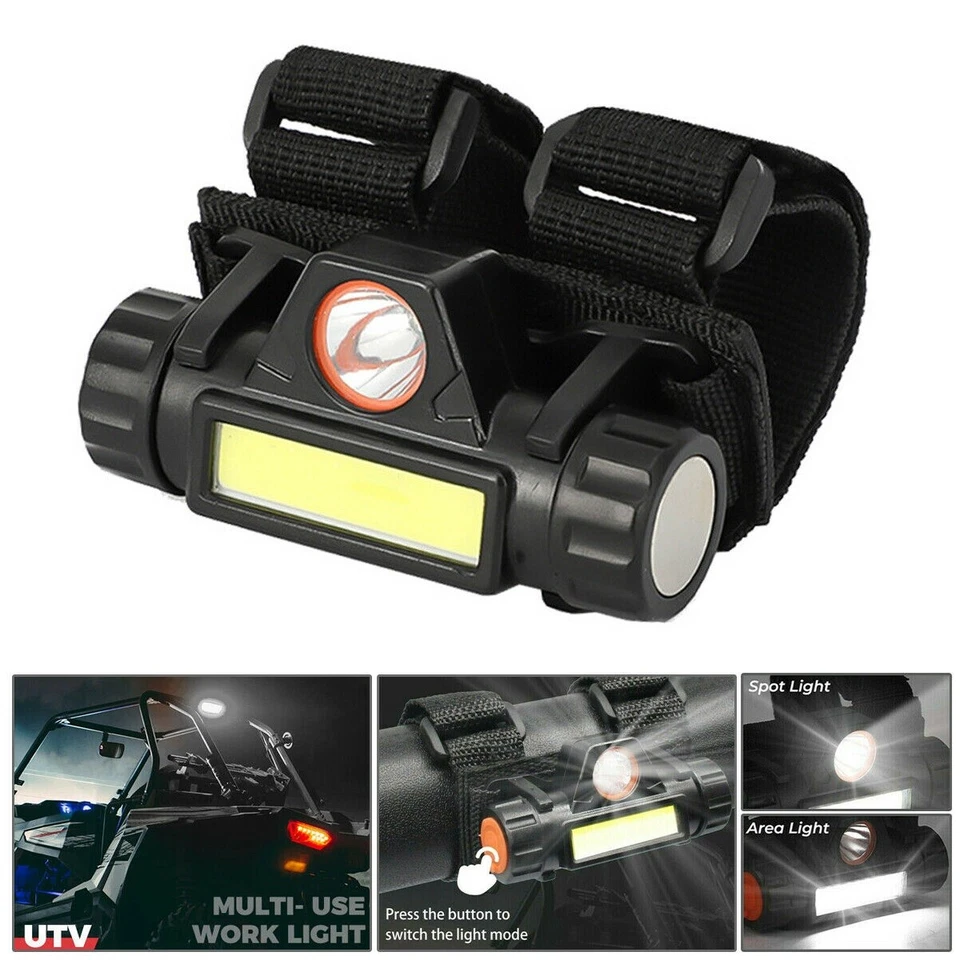 Para UTV ATV Can Am Maverick X3 Trail Defender Barra antivuelco Montaje LED Domo Luz Lámpara Foto 1 de 4