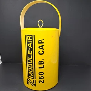 Z Module-Air Bright Yellow Vinyl Ice Bucket with Handle Approximately 16" - Picture 1 of 19