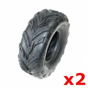 2X 4PLY 145/70 - 6 6" inch Front Rear Tyre 90cc 110cc Quad Dirt Bike ATV Buggy - Picture 1 of 4