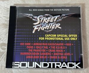 Vintage 1994 STREET FIGHTER Movie Film Soundtrack Capcom Promo CD