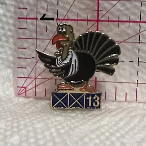 Bowling Turkey Score 13 Lapel Pin - Picture 1 of 2