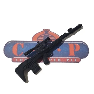 GI Joe Weapon black Machine Gun Original Figure Accessory various figures - Picture 1 of 1