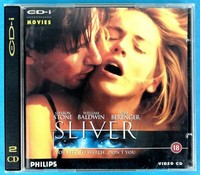 SILVER - SHARON STONE - WILLIAM BALDWIN - VIDEO CD - RARE