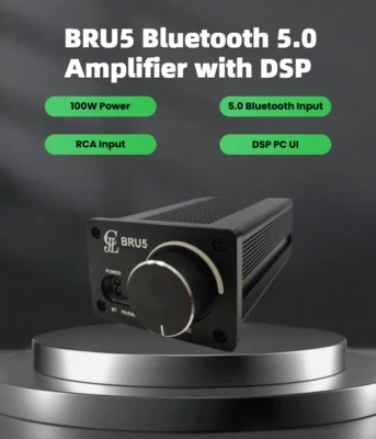 DSP PC UI Steuerung TPA3244 2X100W Bluetooth Klasse D Verstärker BT5.0 Modul 2.0 - Bild 1 von 4