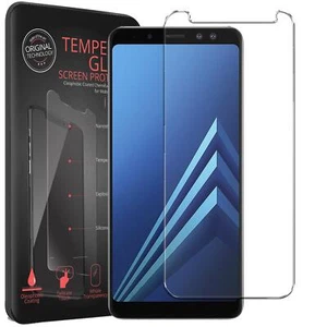2x Lámina Protectora para Samsung Galaxy A8 2018 Película de Cristal Pantalla - Imagen 1 de 7
