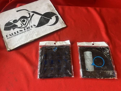 Harley 摩托车 SaCo Sa Co 面罩头巾黑色一对 — 第 1/3 张图片