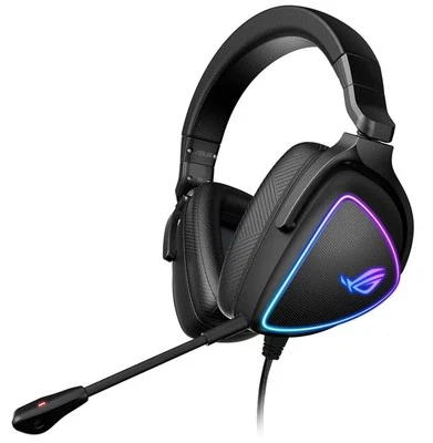 Asus ROG Delta S Wired RGB Gaming Headset with AI noise cancelling mic Black - Image 1 of 4