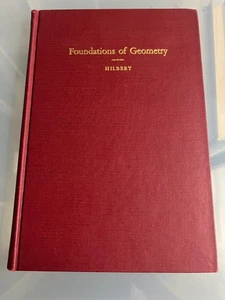 THE FOUNDATIONS OF GEOMETRY - DAVID HILBERT - HARDCOVER - Picture 1 of 3