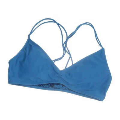 Volcom, Bikinioberteil, Größe: L, Blau/Schwarz, Elasthan/Nylon/Polyester #8Ae - Bild 1 von 4