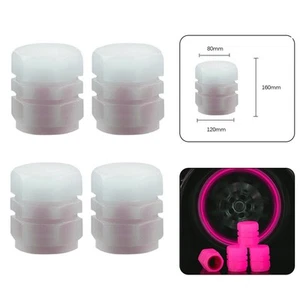 Car Tire Valve Cap Car Accessories Car Wheel Portable Tire Cover Fluorescent - Picture 1 of 12