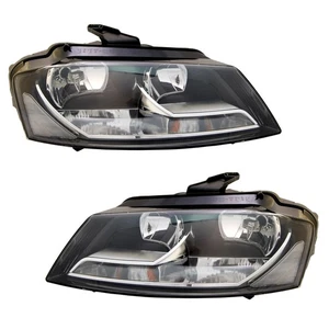 Faro proiettore per audi a3 8p 2008- lifting sportback berlina cabrio h7 lwr set per - Foto 1 di 5