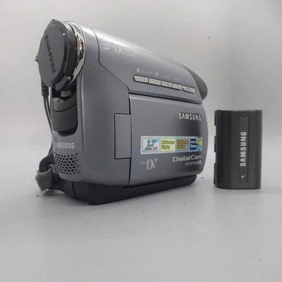 Samsung VP-D371W Handheld MiniDV Cassette Camcorder Silver Tested - Image 1 of 4