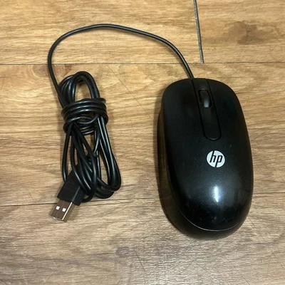 Genuine HP USB Mouse Wired scroll Optical Mouse 672652-001 674316-001 SM-2022 - Image 1 of 4