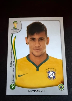 #48 - PANINI BRASIL 2014 - NEYMAR JR. Rookie édition Platinum Swiss - Bild 1 von 2