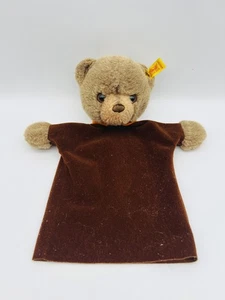 Steiff Handpuppe Bär 🧸 6461/27 • Knopf im Ohr • Vintage West-Germany - Bild 1 von 5