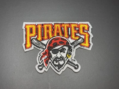 Pittsburgh Pirates Embroidered Iron On Patch - Image 1 of 2