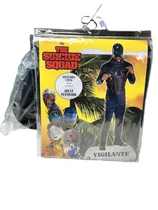 Nuevo Disfraz de Vigilante del Escuadrón Suicida para Adulto Talla Estándar Máscara y Mono - Imagen 1 de 9