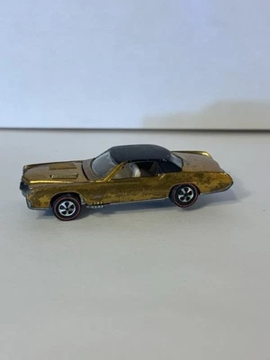 Hot Wheels Redline 1968 original EE. UU. PERSONALIZADO ELDORADO MIEL ORO CON INTERIOR BLANCO Foto 1 de 4