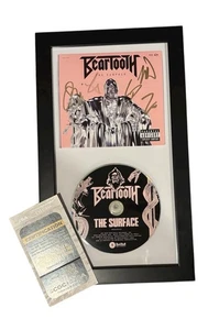 BEARTOOTH Signed THE SURFA JSA CD autograph DISPLAY FRAMED *FULL BAND* autograph - Picture 1 of 1