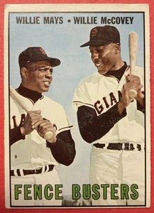 1967 Topps - Willie Mays, Willie McCovey #423 - San Francisco Giants - Bild 1 von 2